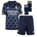 Maillot de foot Real Madrid Eduardo Camavinga #12 Extérieur vêtements enfant 2023-24 Manches Courtes (+ pantalon court)